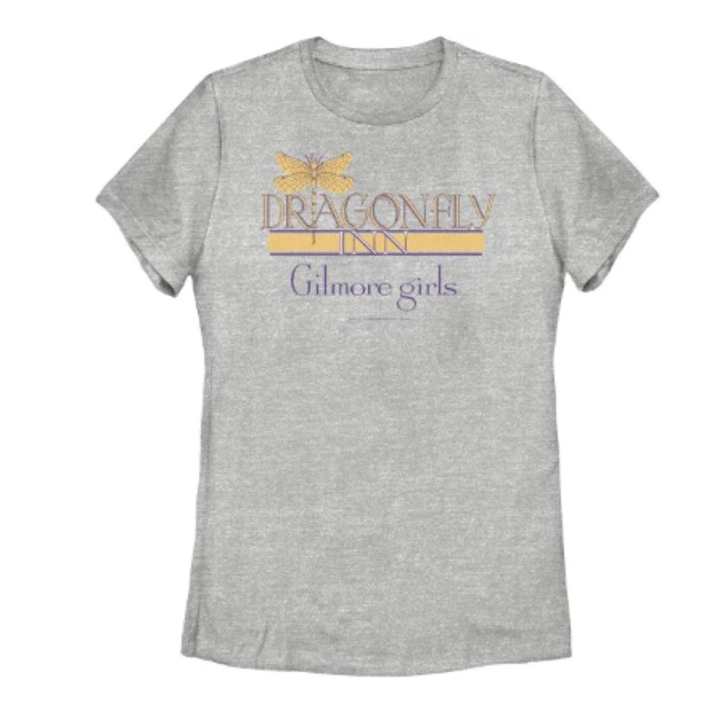 Gilmore Girls Dragonfly Inn Logo Graphic Tee - NWOT